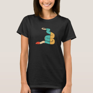 T-shirt Serpent de maître rétro Pythonidae Banana Ball Pyt