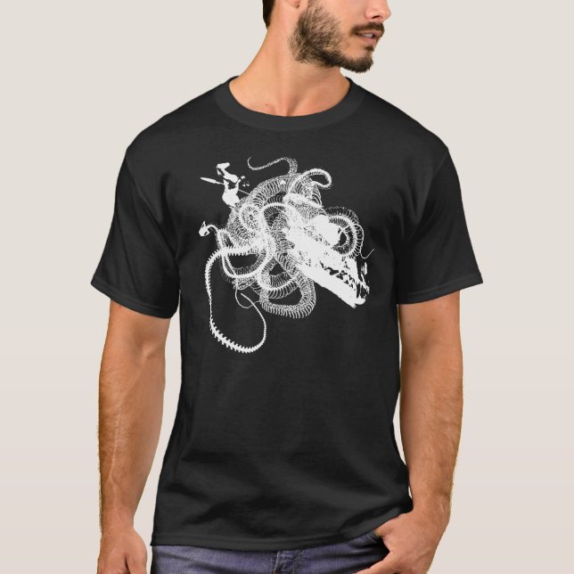 T-shirt Serpent de mine (Devant)