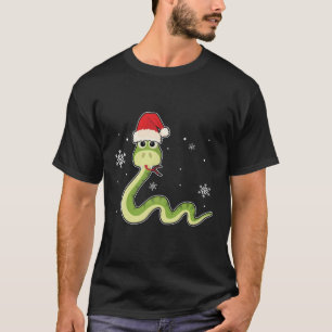 T-shirt Serpent de Noël Cadeaux de reptiles de serpents