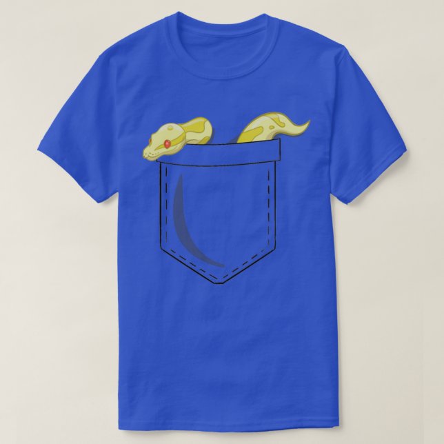 T-shirt Serpent de poche (Design devant)