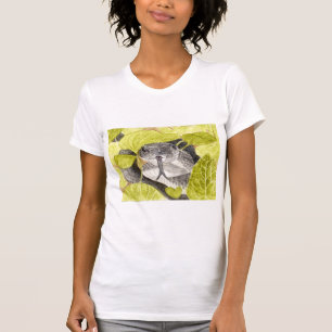 T-shirt Serpent de rat noir