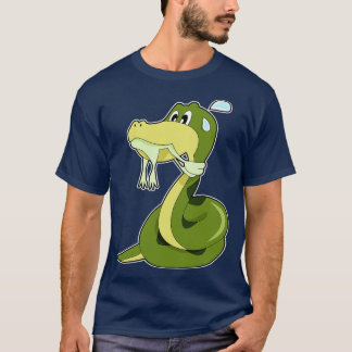T-shirt Serpent drôle