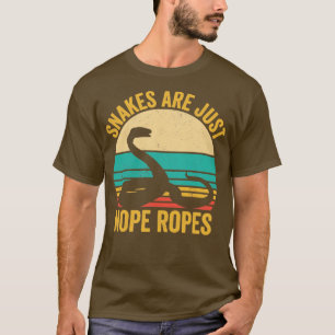 T-shirt Serpent Drôle Sont Juste Non Cordes Retro