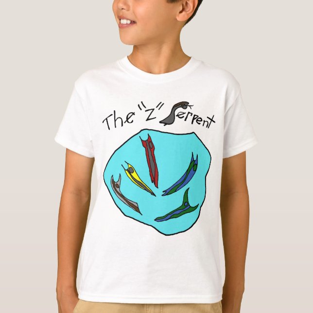 T-shirt Serpent du "Z" de Nicky (Devant)