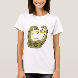 T-shirt Serpent en musique avec Triangle.PNG