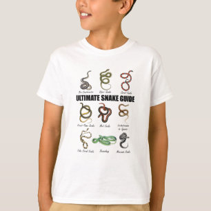 T-shirt Serpent Enfants Serpent éducatif Zookeeper Reptil