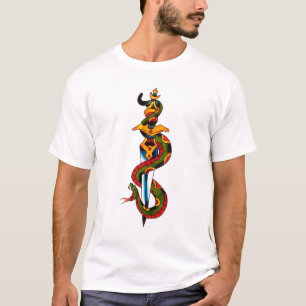 T-shirt Serpent et poignard d'eaux de Percy