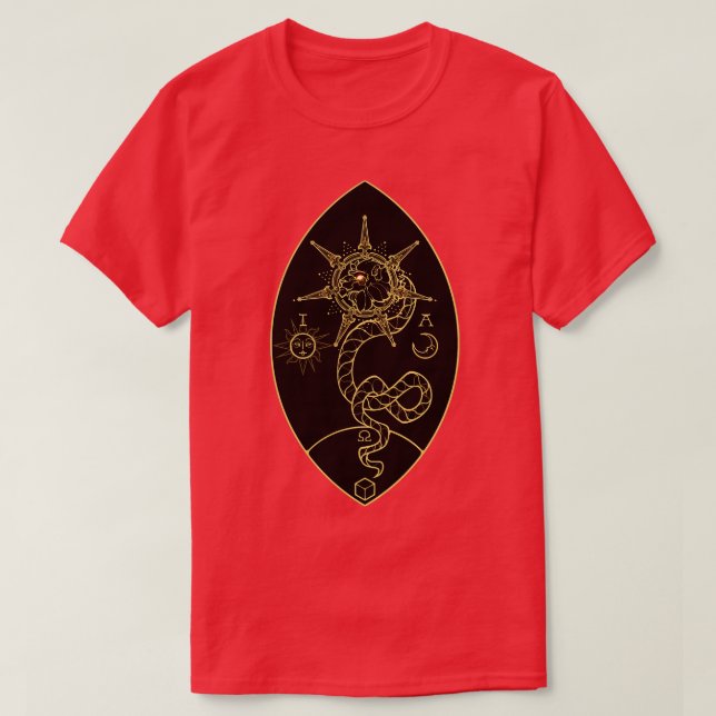 T-shirt Serpent Lion (Design devant)