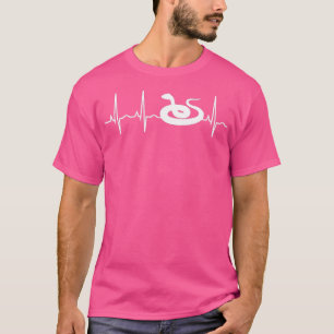T-shirt Serpent Lover Cadeaux Reptile Hearbeat Hommes Femm