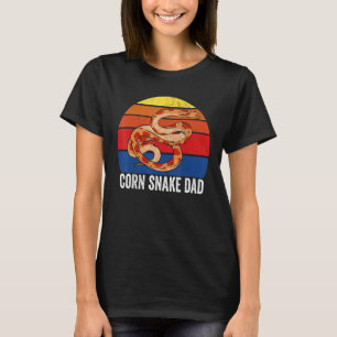 T-shirt Serpent Père Papa Herpétologie Rétro Serpent des B