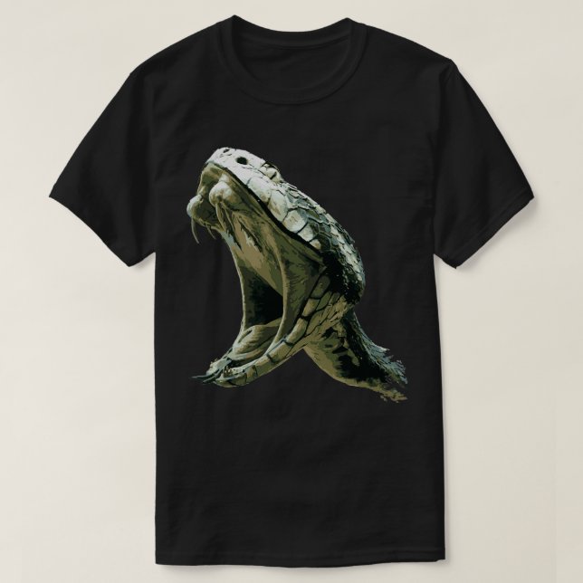 T-shirt Serpent Poisoneux (Design devant)