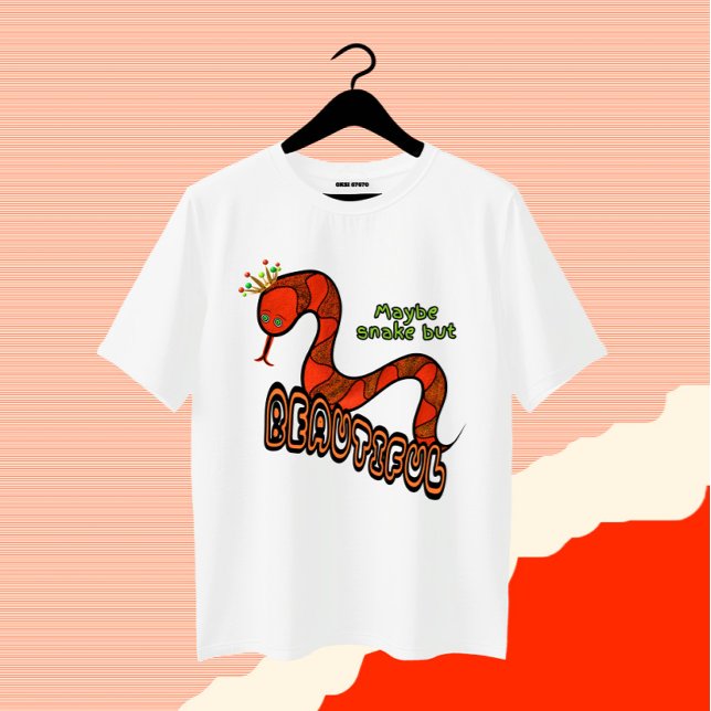 T-shirt Serpent rouge (Créateur téléchargé)