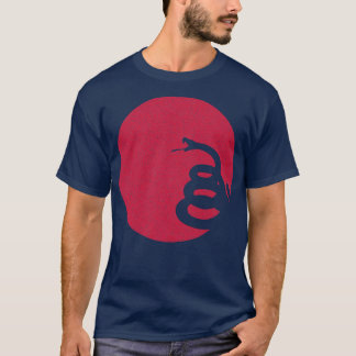 T-shirt Serpent Solaire De Gadsden Minimaliste