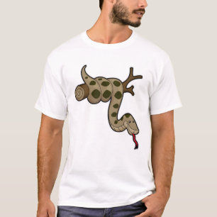T-shirt Serpent sur branche