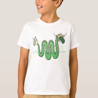 T-shirt Serpent vert