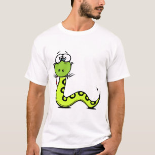 T-shirt Serpent vert