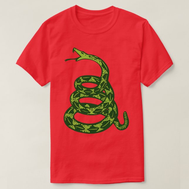 T-shirt Serpent vert Grassless (Design devant)