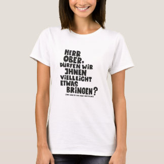 T-shirt Serveur -Pappa Ante Portas - Loriot - Garçon