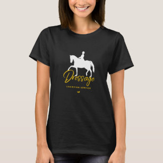 T-shirt Service Champion du Dressage