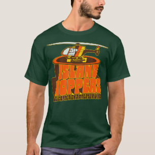 T-shirt Service d'affrètement d'hélicoptères Hoppers Islan