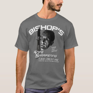 T-shirt Service d'affûtage du couteau des évêques