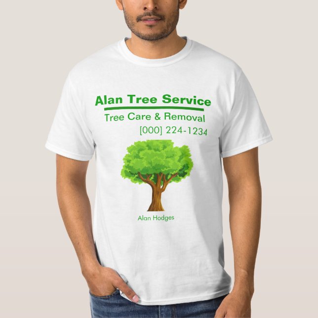 T-shirt Service d'arborescence (Devant)
