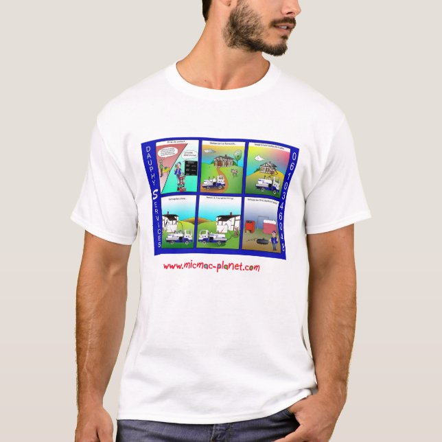 T-shirt Service de Dauphy (Devant)