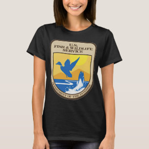 T-shirt Service de la pêche et de la faune des États-Unis