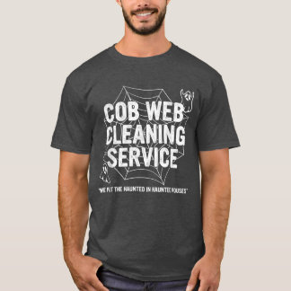 T-shirt Service de nettoyage Web Cob Vêtements Jour d'Hall