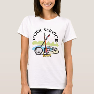 T-shirt Service de pool