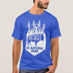 T-shirt Service de résistance du parc national AL US 