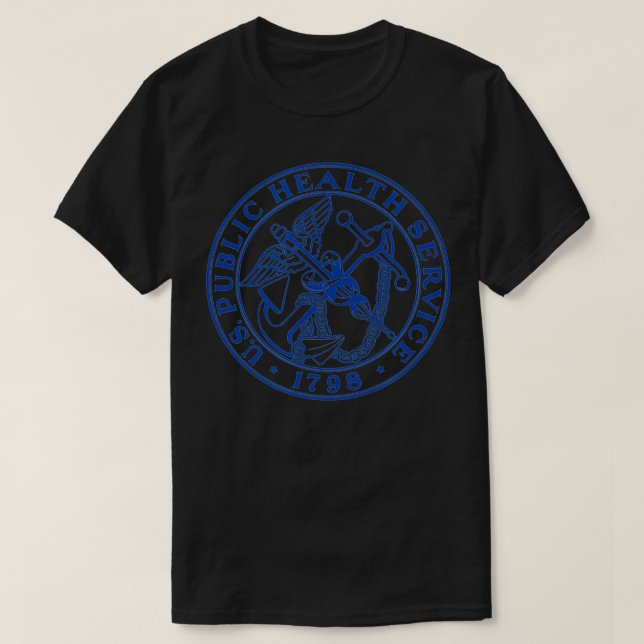 T-shirt Service de santé publique des États-Unis  (Design devant)