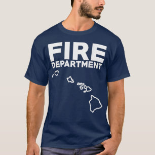 T-shirt Service de Secourt d'incendie d'Hawaï Service des 