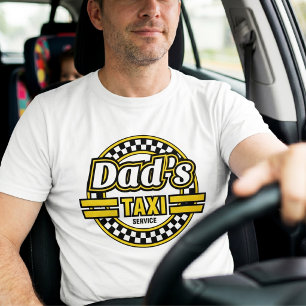 T-shirt Service de Taxi de Papa