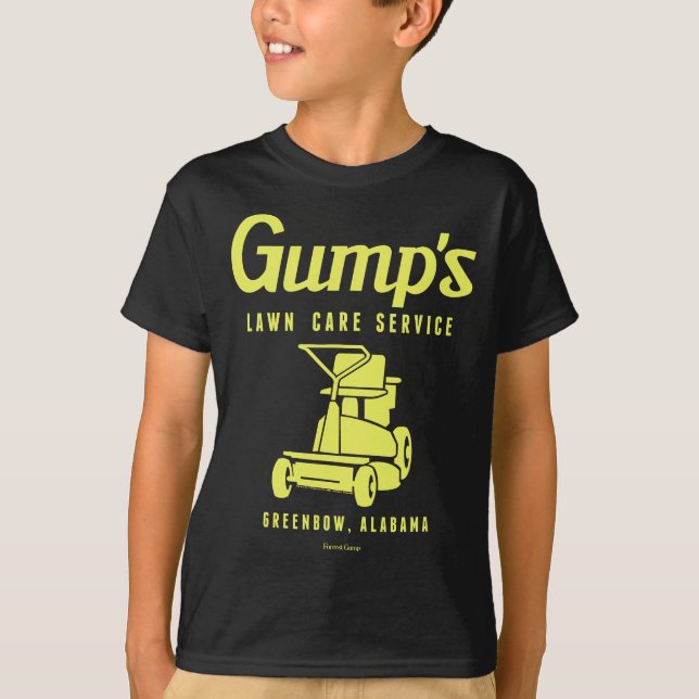 T-shirt Service d'entretien de pelouse (Devant)