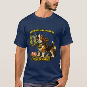 T-shirt Service des plaintes pour bruit de Beagle Drôle de