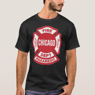 T-shirt Service d'incendie CFD Chicago ParamedicT-Shirt