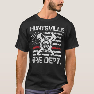 T-shirt Service d'incendie de Huntsville en Alabama Ligne 