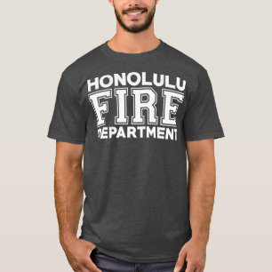 T-shirt Service d'incendie d'Honolulu Hawaii Pompiers