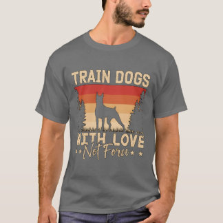 T-shirt Service Dograinerrain Dogs With Love Dog Owner fri
