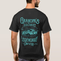 Service du taxi du grand-papa - cru