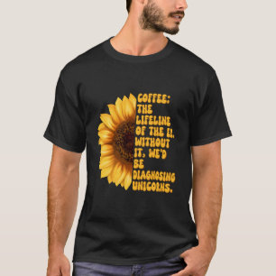 T-shirt Service D'Urgence Salle Er Infirmière Infirmière F