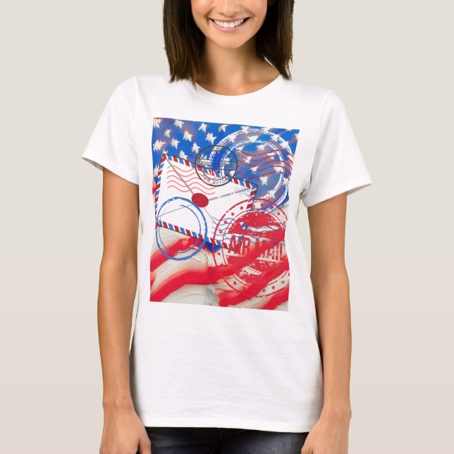 T-shirt Service postal (Devant)