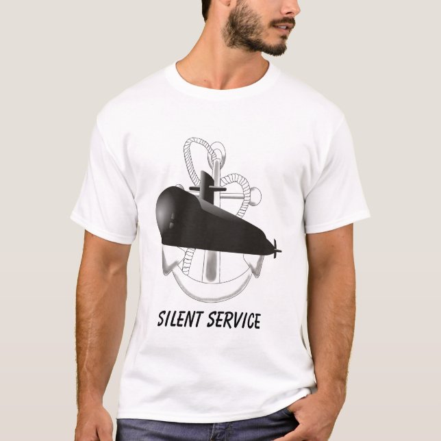 T-shirt Service silencieux (Devant)