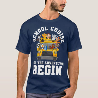 T-shirt Service spécial de livraison d'élèves de l'autobus
