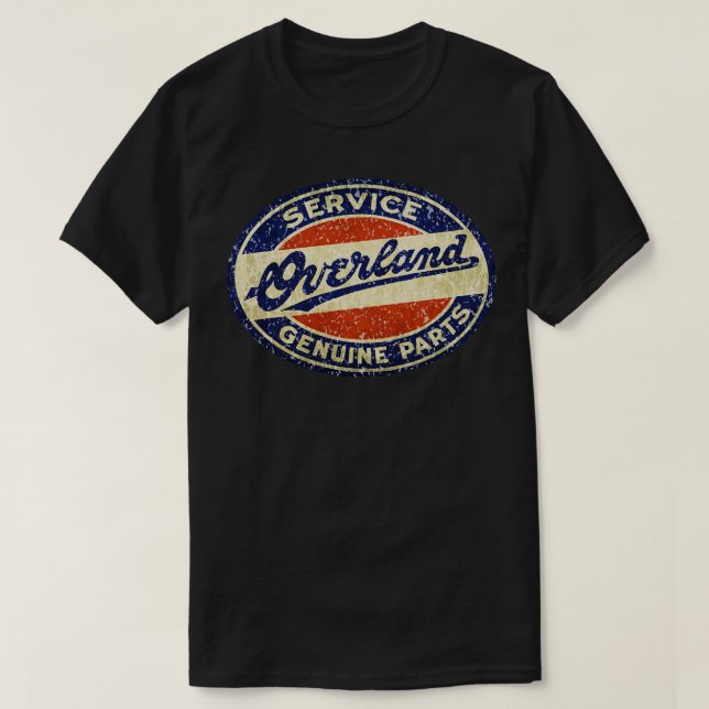 T-shirt Service terrestre et pièces (Design devant)