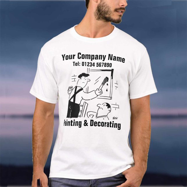 T-shirt Services de peinture et de décoration (Créateur téléchargé)