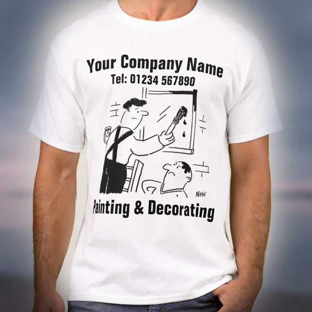T-shirt Services de peinture et de décoration (Créateur téléchargé)