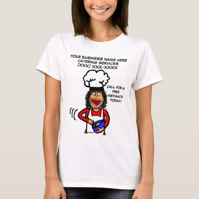 T-shirt Services de restauration professionnelle (Devant)