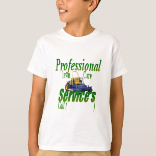 T-shirt Services professionnels de soin de pelouse